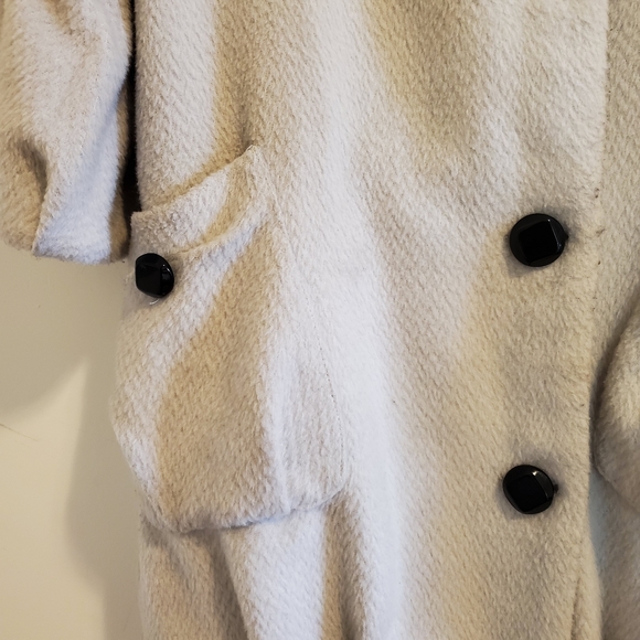 Button-Front 3/4-Sleeve Soft Coat - Picture 5 of 6